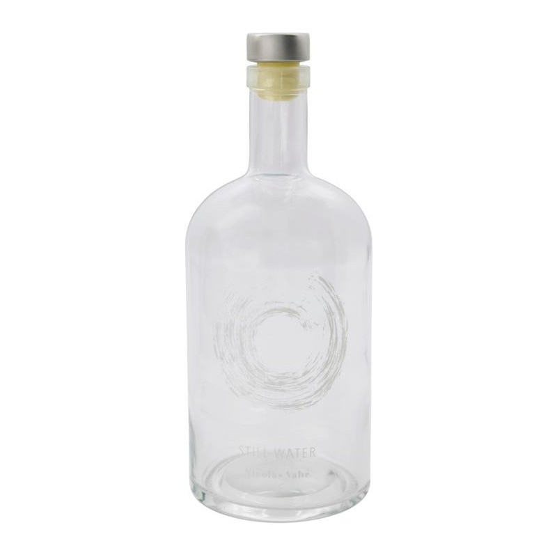 Flaske med låg (1000 ml) og teksten Sparkling på fra Nicolas Vahé