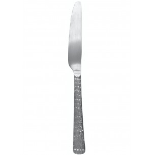 Hune kniv (L: 23,5 cm) i brushed satin hammered look fra Broste Copenhagen