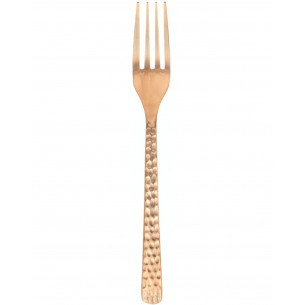 Hune gaffel (L: 21 cm) i copper hammered fra Broste Copenhagen