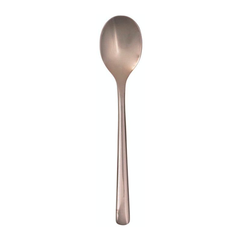 Hune teske (L: 13,5 cm) i titanium espresso fra Broste Copenhagen