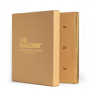 Julekalender med fyldte mallows skumfiduser fra The Mallows
