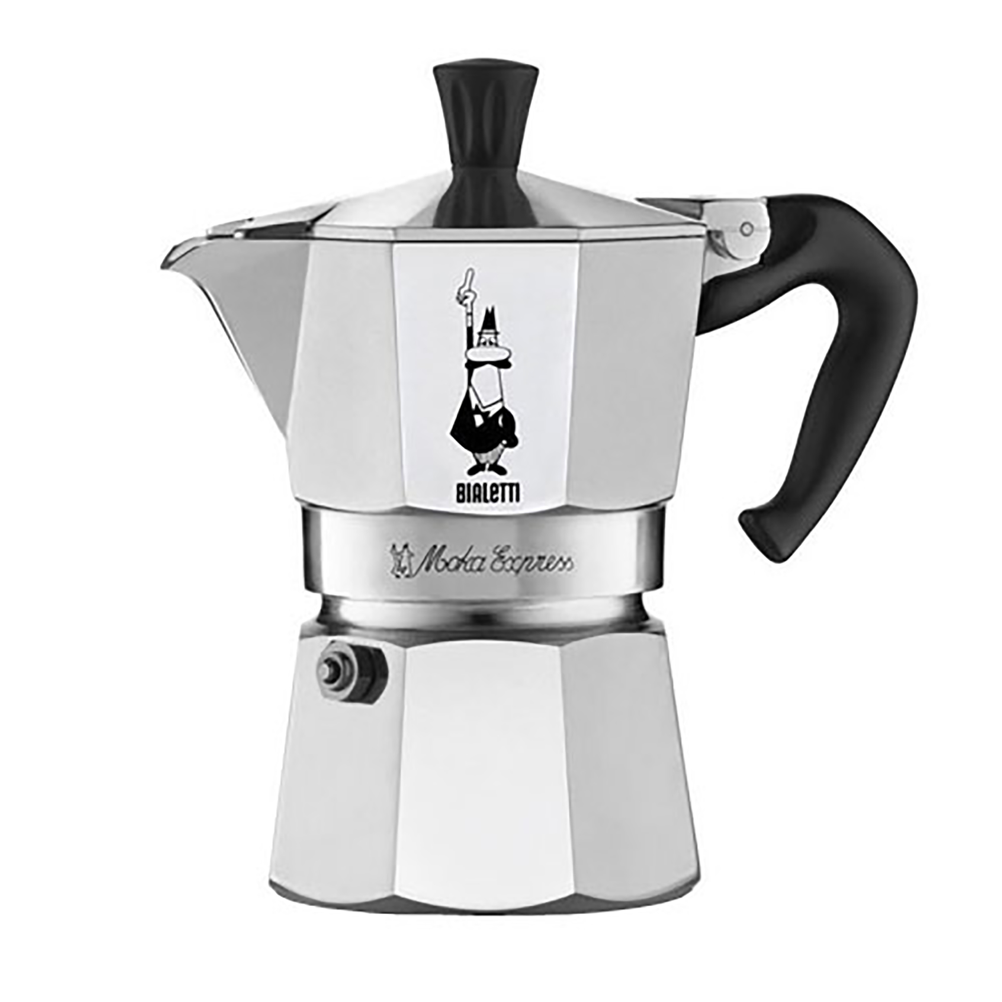 Bialetti, Moka Express espressokande - 3 kopper Billede af Bialetti, Moka Express espressokande - 3 kopper