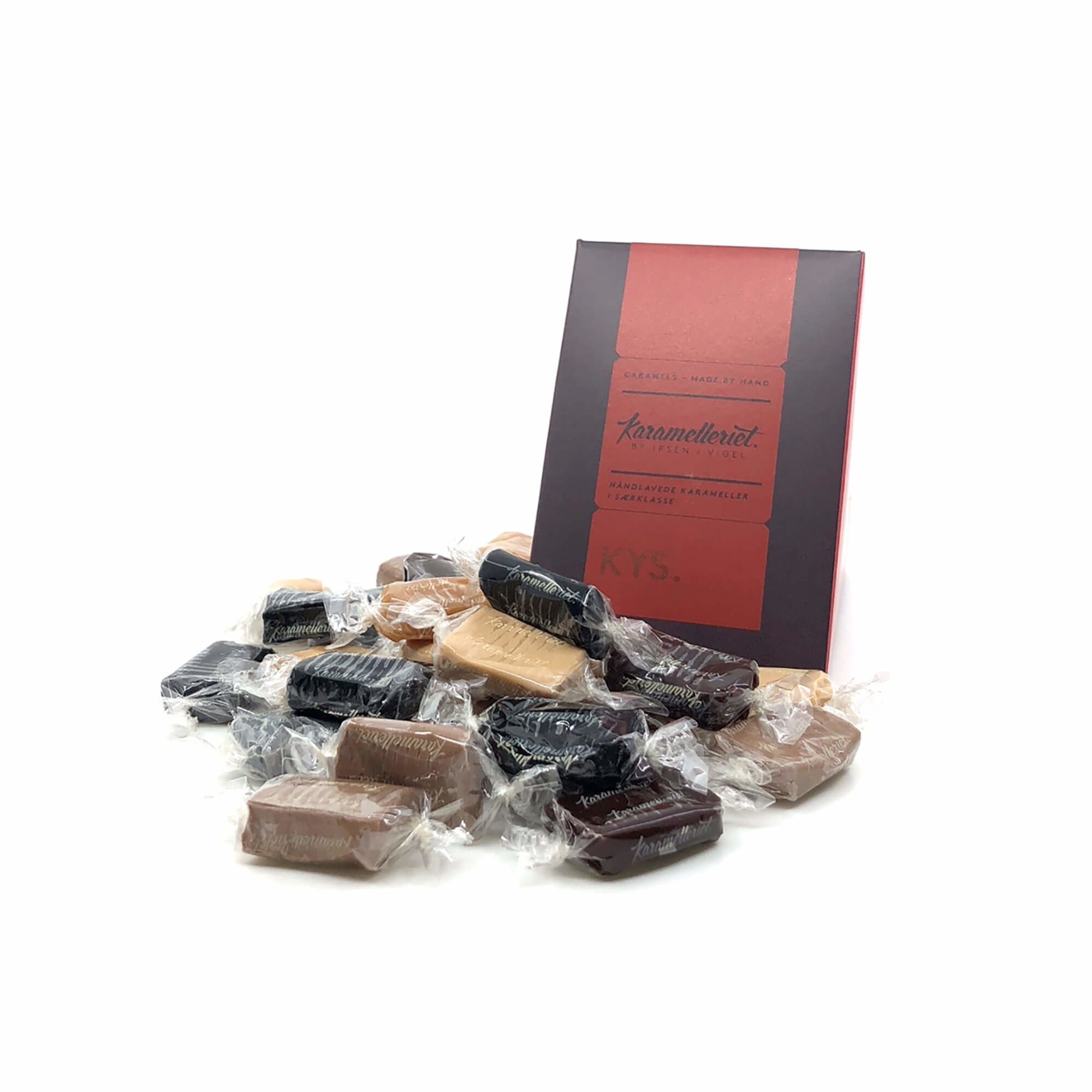 Karamelleriet, Kys Karameller - 240 gram Billede af Karamelleriet, Kys Karameller - 240 gram
