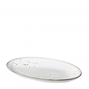 Nordic Sand Ovalt fad, small, fra Broste Copenhagen