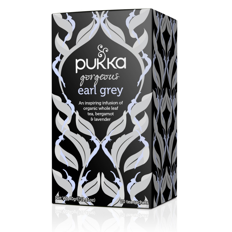 Gorgeus Earl Grey fra Pukka, 20 tebreve