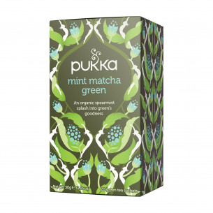 Mint Matcha Green Pukka, 20 tebreve