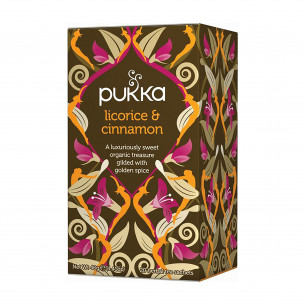 Licorice & Cinnamon Pukka, 20 breve