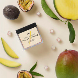 Vingummi med mango og passionsfrugt fra Wally and Whiz