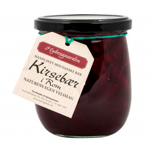 Kirsebær i Rom fra Hybengaarden - 400 gram