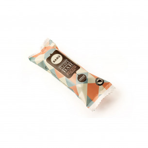 Dark Chocolate & Nutty Seasalt Caramel Bar fra Barú - 30 gram
