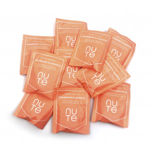 Green Strawberry & Camomile fra NUTE - 10 tebreve