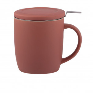 PLINT Tekop med filter, terracotta rose - 450 ml