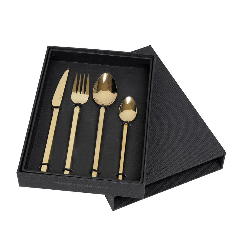 'Tvis' Bestiksæt, rose gold - 4 dele - Broste Copenhagen