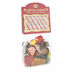 Blandede Bolcher fra Almuegaarden. Pose med 150 gram