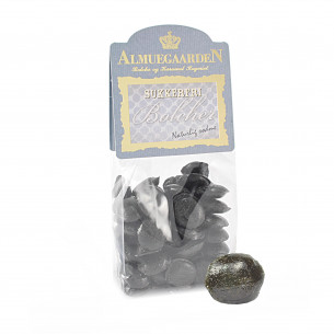 Sukkerfrie Lakridsbolcher (140 gram) fra Almuegaarden