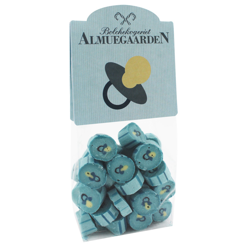 Lyseblå Sut Bolcher - Almuegaarden