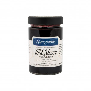 Blåbærmarmelade med havtorn - 325 gram