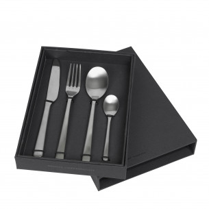 'Hune' Bestiksæt, brushed satin - 4 dele - Broste Copenhagen