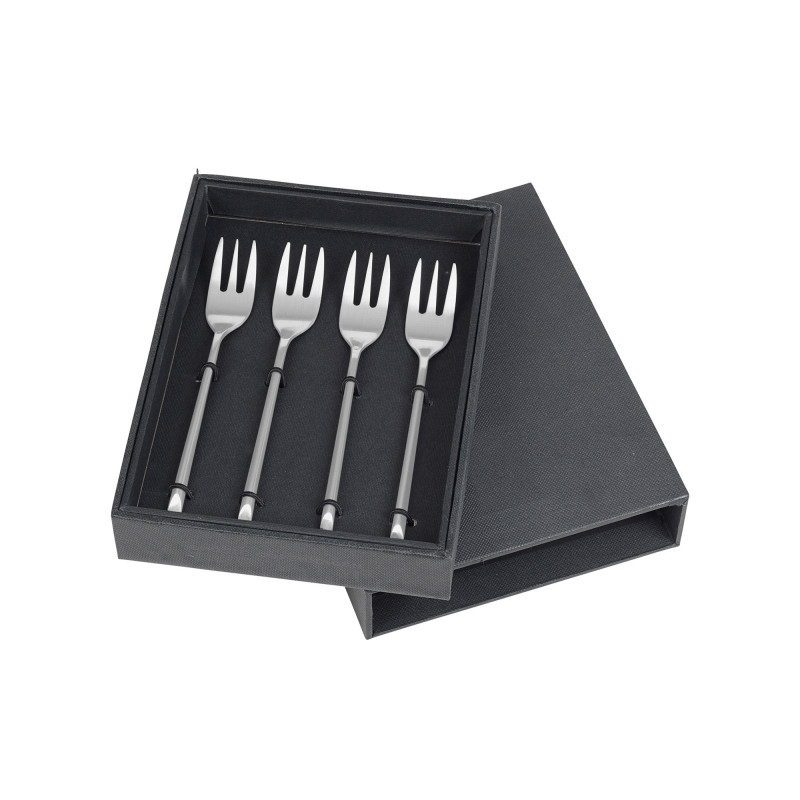 'Hune' Kagegafler, brushed satin - Broste Copenhagen