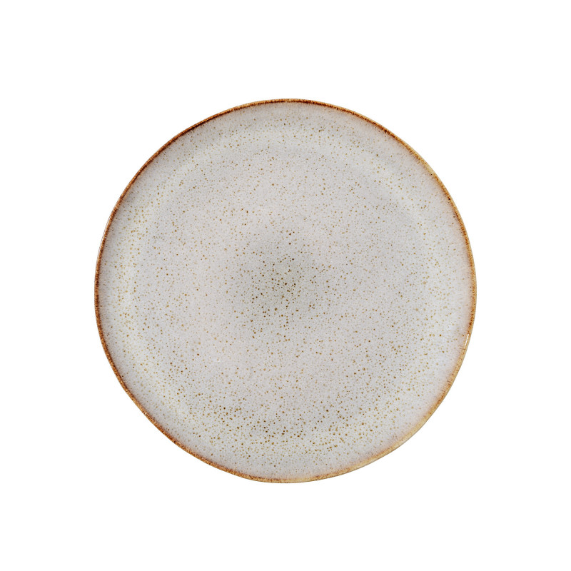 Sandrine Tallerken, grå (Ø 20 cm) - Bloomingville