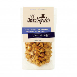 Liquorice & Salt Popcorn - Joe & Sephs