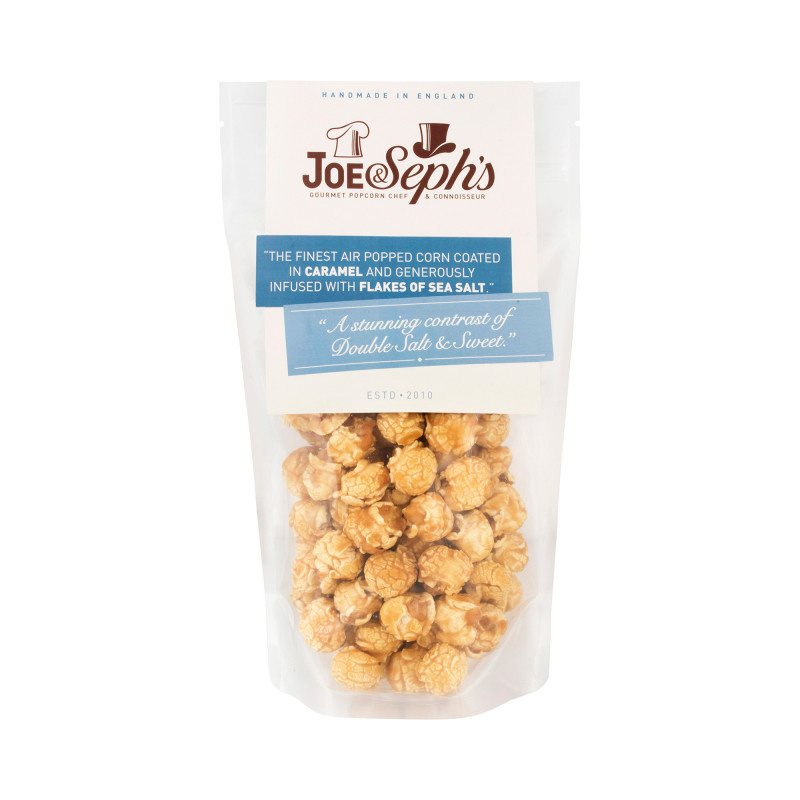 Double Salted Caramel Popcorn - Joe & Seph's