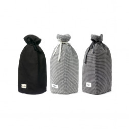 Bomulds Kaffehætte, black - The Organic Company
