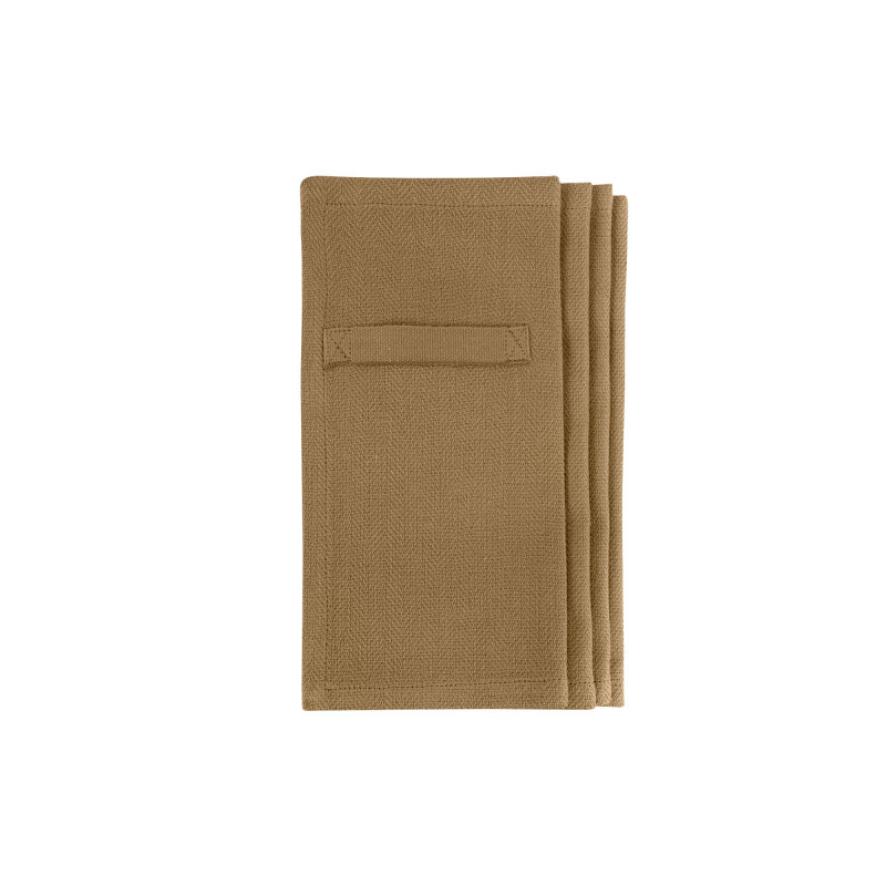 Hverdagsserviet, khaki - The Organic Company