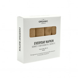 Hverdagsserviet, khaki - The Organic Company
