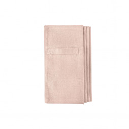 Hverdagsserviet, pale rose - The Organic Company