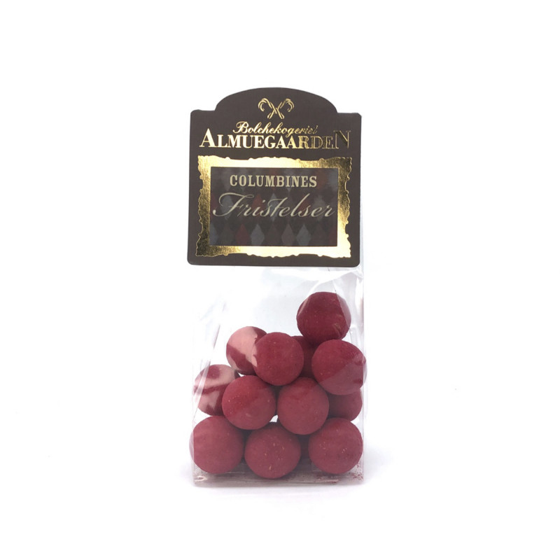 Choko-Lakrids m/ Hindbær - 120 gram
