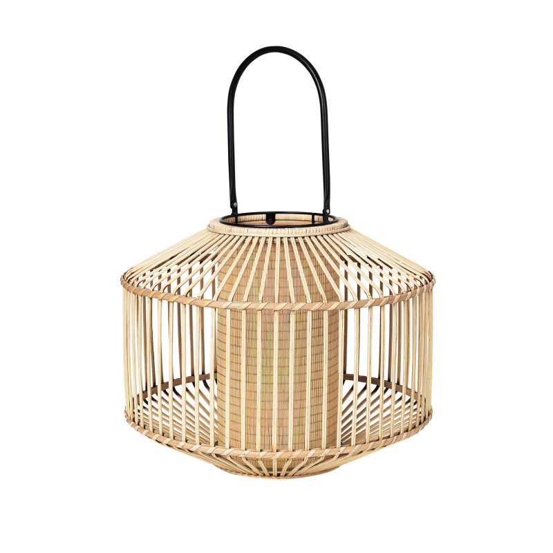 Broste Copenhagen 'Flax' Lanterne - Ø45 cm