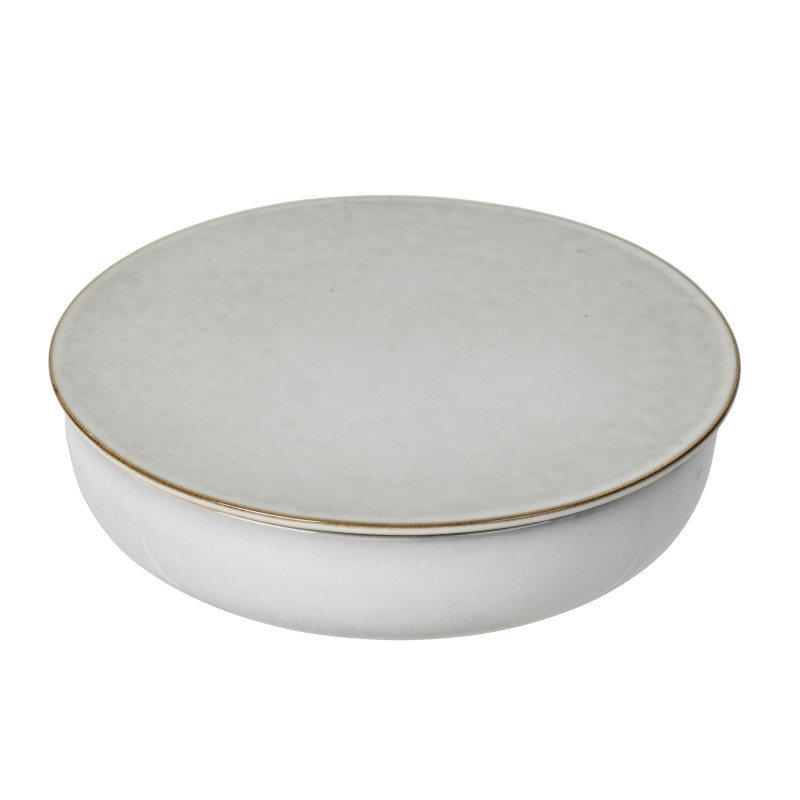 Broste Copenhagen Nordic Sand Skål, lav inkl låg