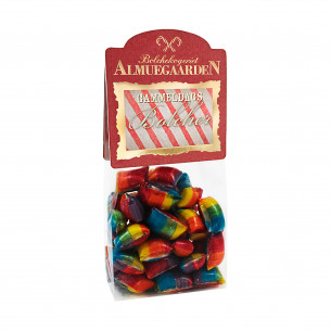 Regnbue Bolcher fra Almuegaarden - 140 gram