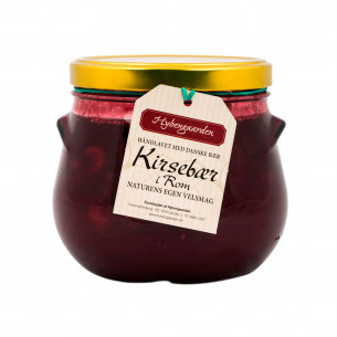 Kirsebær i Rom fra Hybengaarden - 750 gram