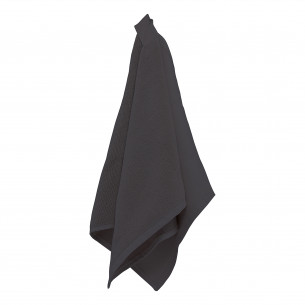 Økologisk Bomuld Hverdags Håndklæde, dark grey - The Organic Company