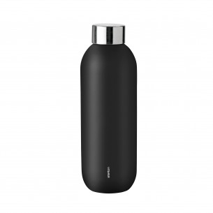 Stelton Keep Cool Termoflaske, sort - 0,6 L