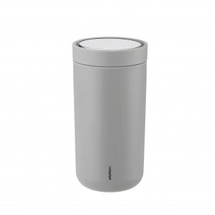 Stelton To-Go Click Kop, mat light grey - 200 ml