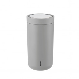 Stelton To-Go Click Kop, mat light grey - 200 ml