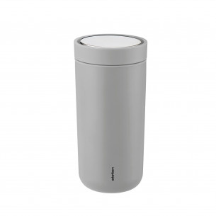 Stelton To-Go Click Kop, mat light grey - 400 ml