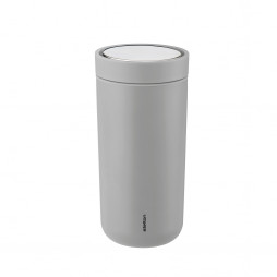 Stelton To-Go Click Kop, mat light grey - 400 ml