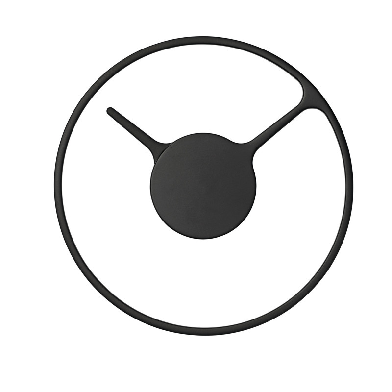 Stelton Time Vægur, sort