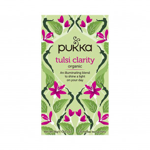 Pukka Tulsi Clarity Te, 20 tebreve