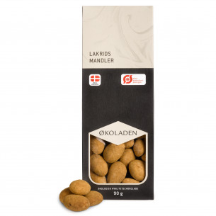 Dragée Lakrids Mandler fra Økoladen