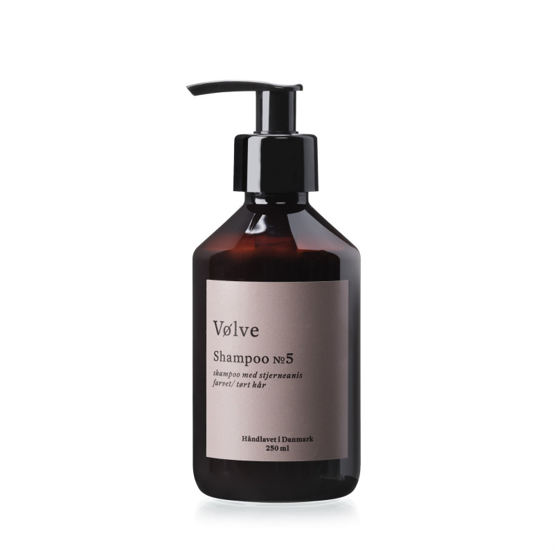 Shampoo No. 5 med stjerneanis fra Vølve. Økologisk og vegansk.