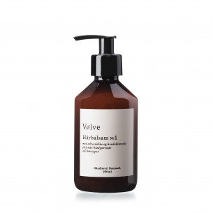 Balsam No. 1 med hvedekimolie og æbleeddike fra Vølve. Parfumefri og økologisk.