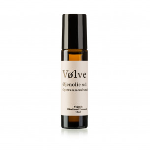 Øjenolie No. 1 fra Vølve. Håndlavet i Danmark af økologiske ingredienser.