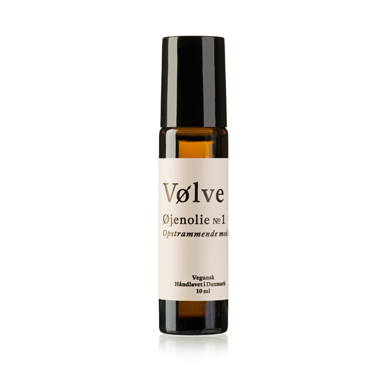 Øjenolie No. 1 fra Vølve. Håndlavet i Danmark af økologiske ingredienser.