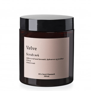 Scrub No. 4 fra Vølve. Med stimulerende effekt. Håndlavet i Danmark af økologiske ingredienser.