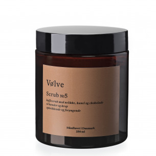 Scrub No. 5 fra Vølve, med kaffegrums. Håndlavet i Danmark af økologiske ingredienser.